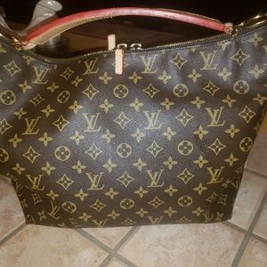 LOUIS VUITTON Monogram Sully MM